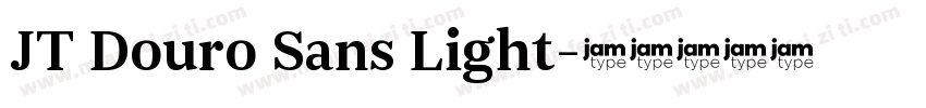 JT Douro Sans Light字体转换 JT Douro Sans Light字体转换